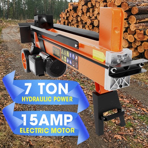 Ton electric log splitter - 7,