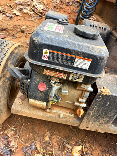 Log splitter has new - , motor
