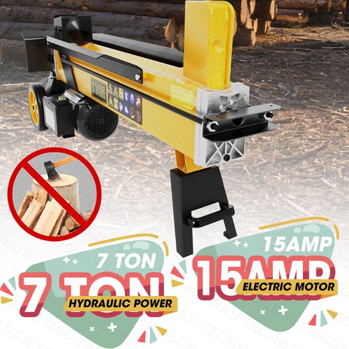 Ton electric log splitter - electric,
