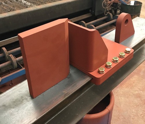 Log splitter slide - splitter, wedge